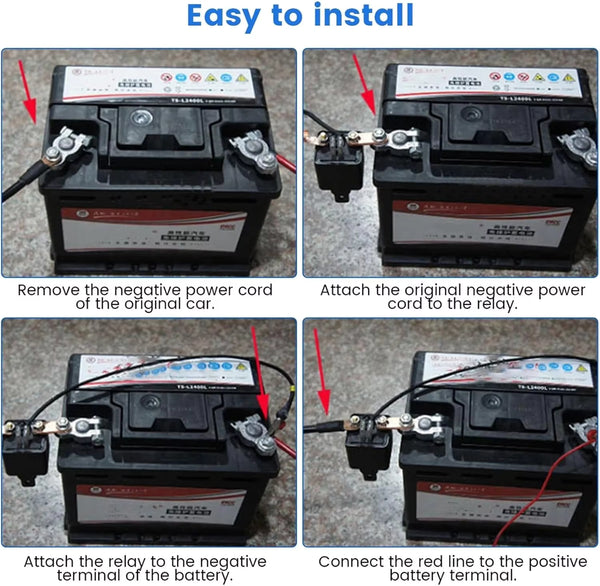 Remote Battery Isolator Switch