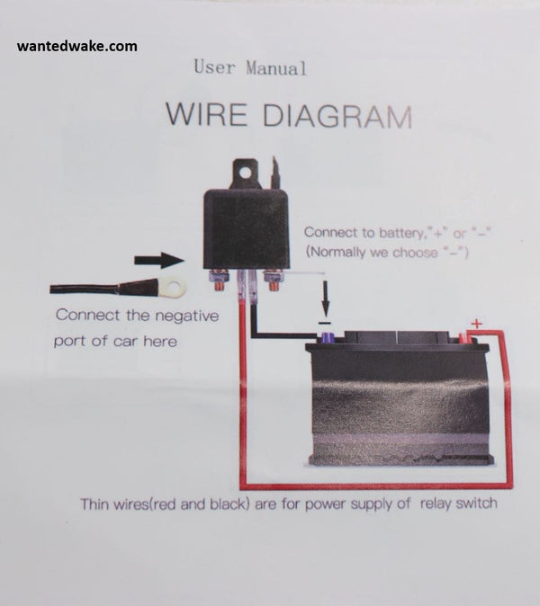 Remote Battery Isolator Switch