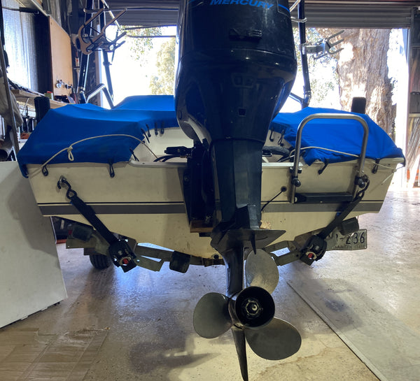 Retractable Boat Trailer Tie-Downs