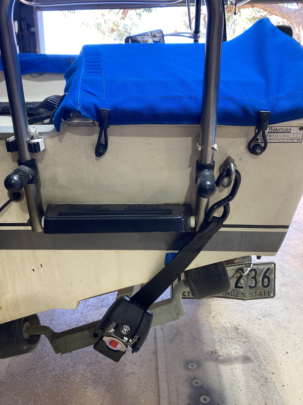 Retractable Boat Trailer Tie-Downs