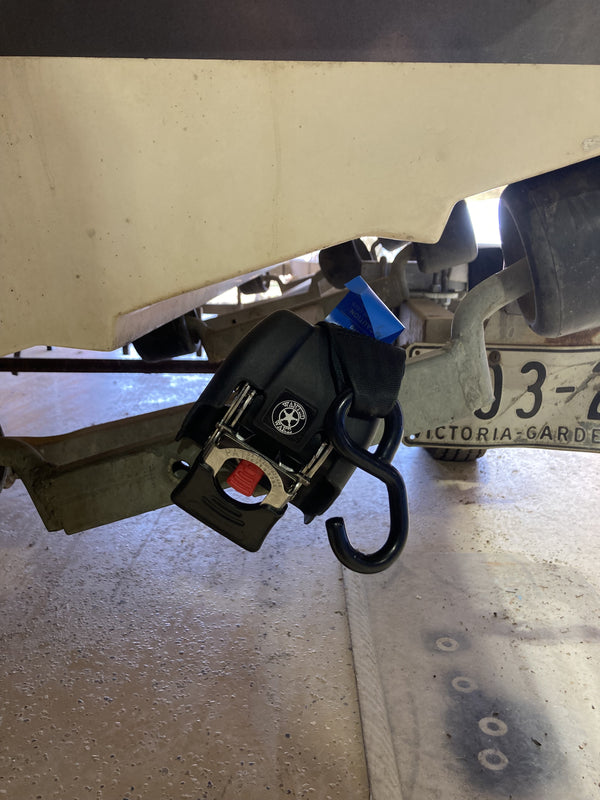 Retractable Boat Trailer Tie-Downs