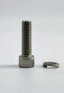 M12 x 40mm Cap Screw bolt & Spring washer