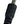 Black audio jack on a white background